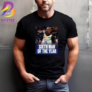 Congratulations Naz Reid Minnesota Timberwolves Wins Sixth Man Of The Year NBA 2023-24 Unisex T-Shirt