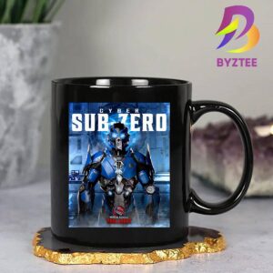 Cyber Sub-Zero Mortal Kombat Onslaught New Character Ceramic Mug