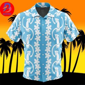 Dancing Squid Aloha Splatoon For Men And Women In Summer Vacation Button Up Hawaiian Shirt