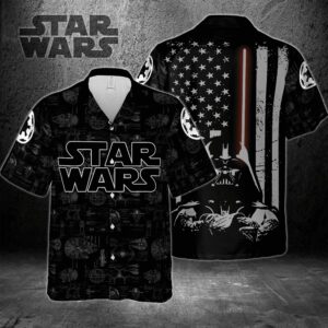 Darth Vader Vivid Custom Print Hawaiian Shirt For Men And Women