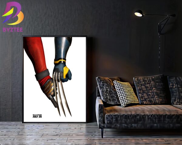 Deadpool And Wolverine New Trailer Only In Theaters July 26th Home Decor Poster Canvas