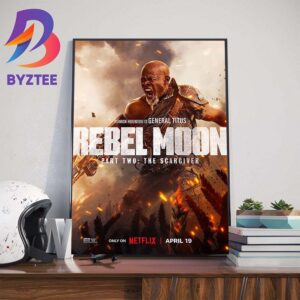 Djimon Hounsou As General Titus In Rebel Moon Part Two The Scargiver Home Decor Poster Canvas