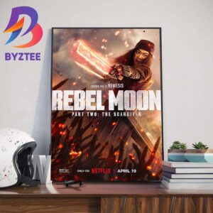 Doona Bae As Nemesis In Rebel Moon Part Two The Scargiver Home Decor Poster Canvas