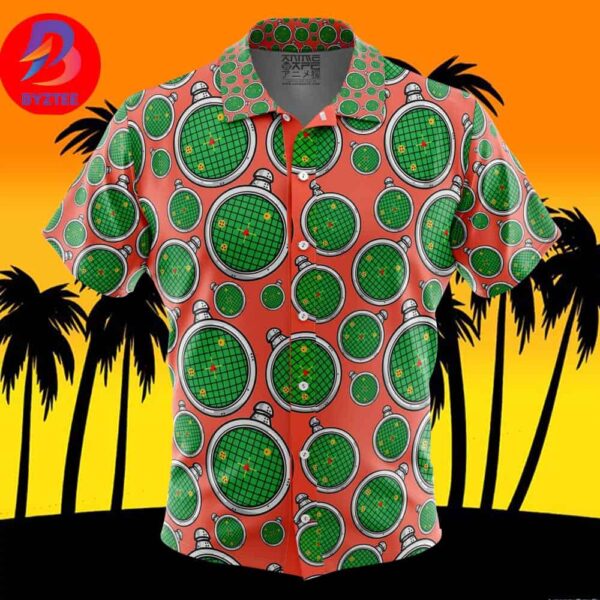 Dragon Radar Dragon Ball Z For Men And Women In Summer Vacation Button Up Hawaiian Shirt