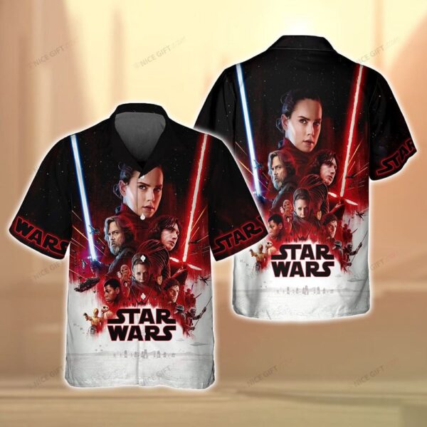 Embellished With Star Wars Hawaiian Shirt For Men And Women