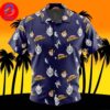 Elemental Visions Genshin Impact For Men And Women In Summer Vacation Button Up Hawaiian Shirt