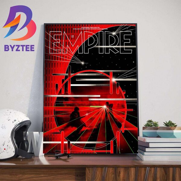 Exclusive Subscriber Empire Cover For The Acolyte Galactic Clash Of Assassin Mae And Jedi Master Indara Home Decor Poster Canvas