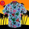 Engine Ida Tenya My Hero Academia For Men And Women In Summer Vacation Button Up Hawaiian Shirt