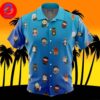 Fighting Type Pokemon Pokemon For Men And Women In Summer Vacation Button Up Hawaiian Shirt