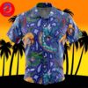 Franky One Piece For Men And Women In Summer Vacation Button Up Hawaiian Shirt