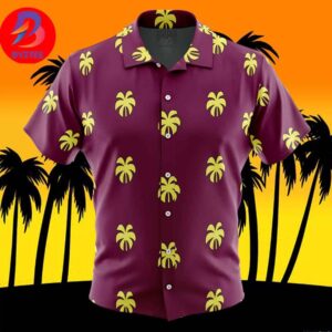 Franky Pattern One Piece For Men And Women In Summer Vacation Button Up Hawaiian Shirt