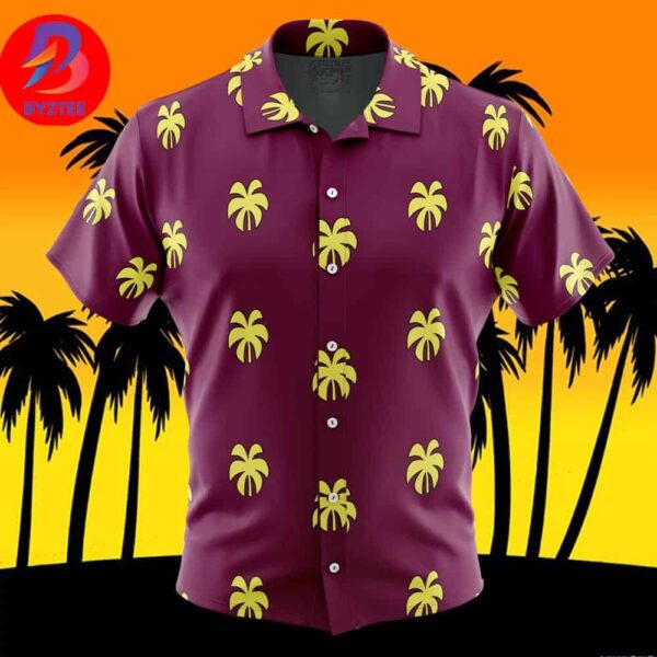 Franky Pattern One Piece For Men And Women In Summer Vacation Button Up Hawaiian Shirt