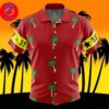 Frieza Dragon Ball Z For Men And Women In Summer Vacation Button Up Hawaiian Shirt