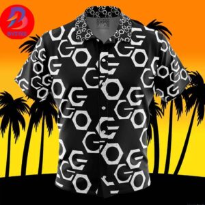 GGO Sword Art Online For Men And Women In Summer Vacation Button Up Hawaiian Shirt
