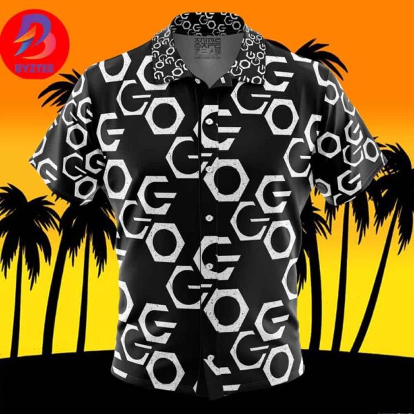 GGO Sword Art Online For Men And Women In Summer Vacation Button Up Hawaiian Shirt