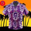 Ghost Type Pokemon Pokemon For Men And Women In Summer Vacation Button Up Hawaiian Shirt