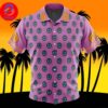 Ghostly Evolution Ghastly Haunter Gengar Pokemon For Men And Women In Summer Vacation Button Up Hawaiian Shirt