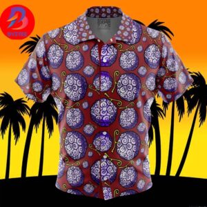 Gomu Gomu no Mi One Piece For Men And Women In Summer Vacation Button Up Hawaiian Shirt