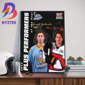 Grant Gabriele And Max Andreev Are The 2023-2024 Plus Performers Of The Year Home Decor Poster Canvas