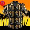 Grass Type Starters Pokemon For Men And Women In Summer Vacation Button Up Hawaiian Shirt