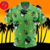 Green Ranger Ninjetti Mighty Morphin Power Rangers For Men And Women In Summer Vacation Button Up Hawaiian Shirt