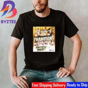History Made London Lions Are 2024 Eurocup Women Champions Unisex T-Shirt
