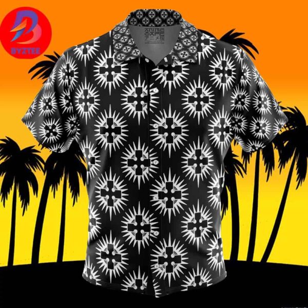 Holy Sol Temple Fire Force For Men And Women In Summer Vacation Button Up Hawaiian Shirt