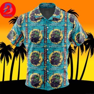 Howls Moving Castle Studio Ghibli For Men And Women In Summer Vacation Button Up Hawaiian Shirt