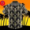 Ichigo Hollow Mask Bleach For Men And Women In Summer Vacation Button Up Hawaiian Shirt