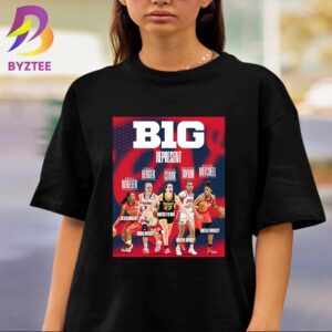Indiana Fever Represent WNBA 2024 Team Squad With Caitlin Clark Unisex T-Shirt