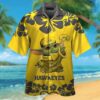 Detroit Lions Baby Yoda Name Personalized Tropical Hawaiian Shirt For Men And Women