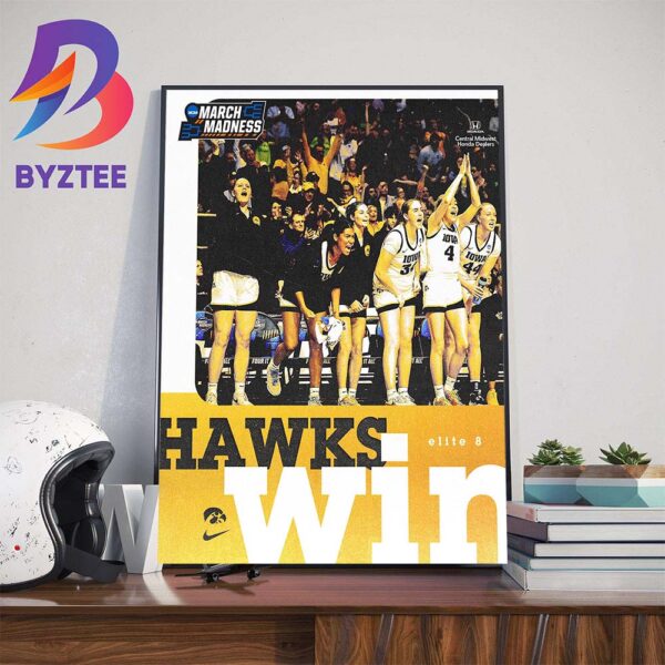 Iowa Hawkeyes Womens Basketball Headed To The Final Four NCAA March Madness Wall Decor Poster Canvas