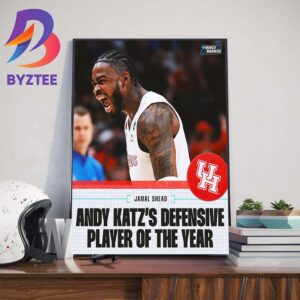 Jamal Shead Is The Andy Katz Defensive Player Of The Year Wall Decor Poster Canvas