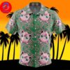 Jigoro Kuwajima Demon Slayer For Men And Women In Summer Vacation Button Up Hawaiian Shirt