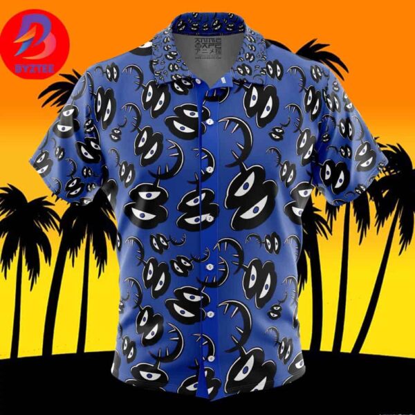 Kage Ousama Ranking For Men And Women In Summer Vacation Button Up Hawaiian Shirt