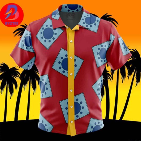 Luffys Wano Pattern One Piece For Men And Women In Summer Vacation Button Up Hawaiian Shirt