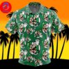 Luffys Wano Pattern One Piece For Men And Women In Summer Vacation Button Up Hawaiian Shirt