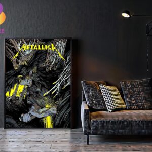 Metallica New Poster For 72 Seasons By Wolf Skull Jack Art Home Decor Poster Canvas