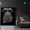 Metallica New Poster For 72 Seasons Feeding On The Wrath Of Man By Marald Art Home Decor Poster Canvas
