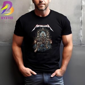 Metallica New Poster For 72 Seasons Crown Of Barbed Wire By Milestang Art Unisex T-Shirt