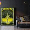 Metallica New Poster For 72 Seasons If I Run Still My Shadow Follow By Munk One Home Decor Poster Canvas