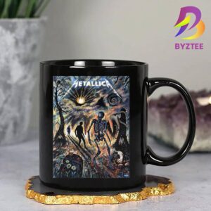 Metallica New Poster For 72 Seasons Sleep Walk My Life Away By Zeb Love Art Ceramic Mug