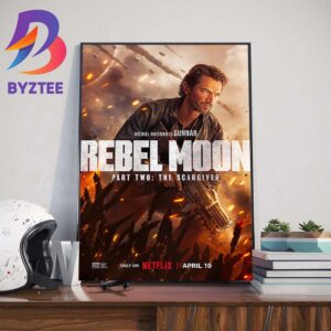Michiel Huisman As Gunnar In Rebel Moon Part Two The Scargiver Home Decor Poster Canvas