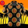 Monokuma Danganronpa For Men And Women In Summer Vacation Button Up Hawaiian Shirt