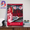 NC State Wolfpack Mens Basketball Advanced To The NCAA March Madness Final Four Wall Decor Poster Canvas