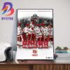 NCAA 2024 Mens Frozen Four Saint Paul Final Four Teams Wall Decor Poster Canvas