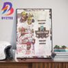 NCAA March Madness Welcome To The Elite 8 Womens Basketball Wall Decor Poster Canvas