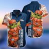 NFL Detroit Lions Baby Yoda Blue Trendy Aloha Hawaiian Shirt For Men And Women