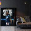 Congratulations Naz Reid Minnesota Timberwolves Center To Win 2023-24 Kia NBA Sixth Man Of The Year Home Decor Poster Canvas