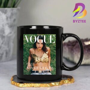 Nostalgia Camila Mendes Covers The Latest Issue Of Vogue Mexico 2024 Ceramic Mug